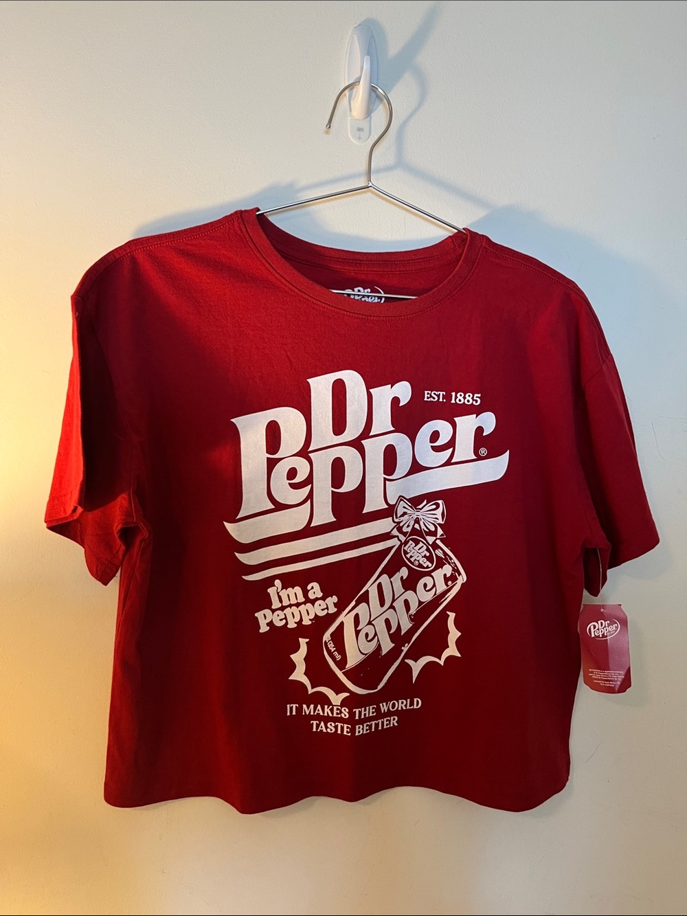 Dr Pepper Red Graphic Tee